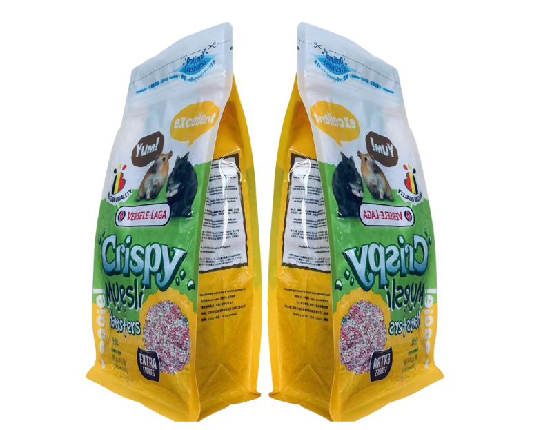 Pets food gusset pouch